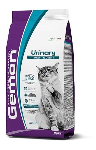 MONGE GEMON HIGH PREMIUM Urinary con Pollo e Riso - 1 Confezione da 7 Kg