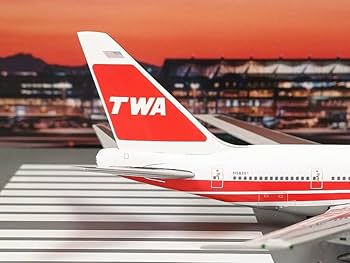 Amazon.co.jp: GeminiJets 1:400 完成品 for TWA for TRANS