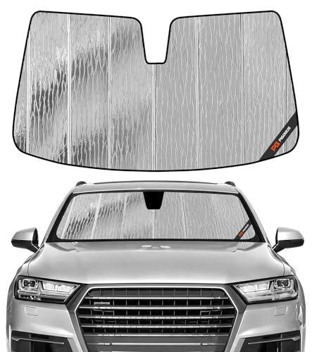 Pigenius Windshield Sun Shade for Audi Q7 2017-2019 Front Window Sunshade - AstraGuard