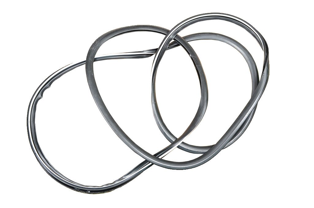 Rukse Front Windshield Outer Reveal Molding T-Shaped Compatible with Wrangler TJ 1997-2006