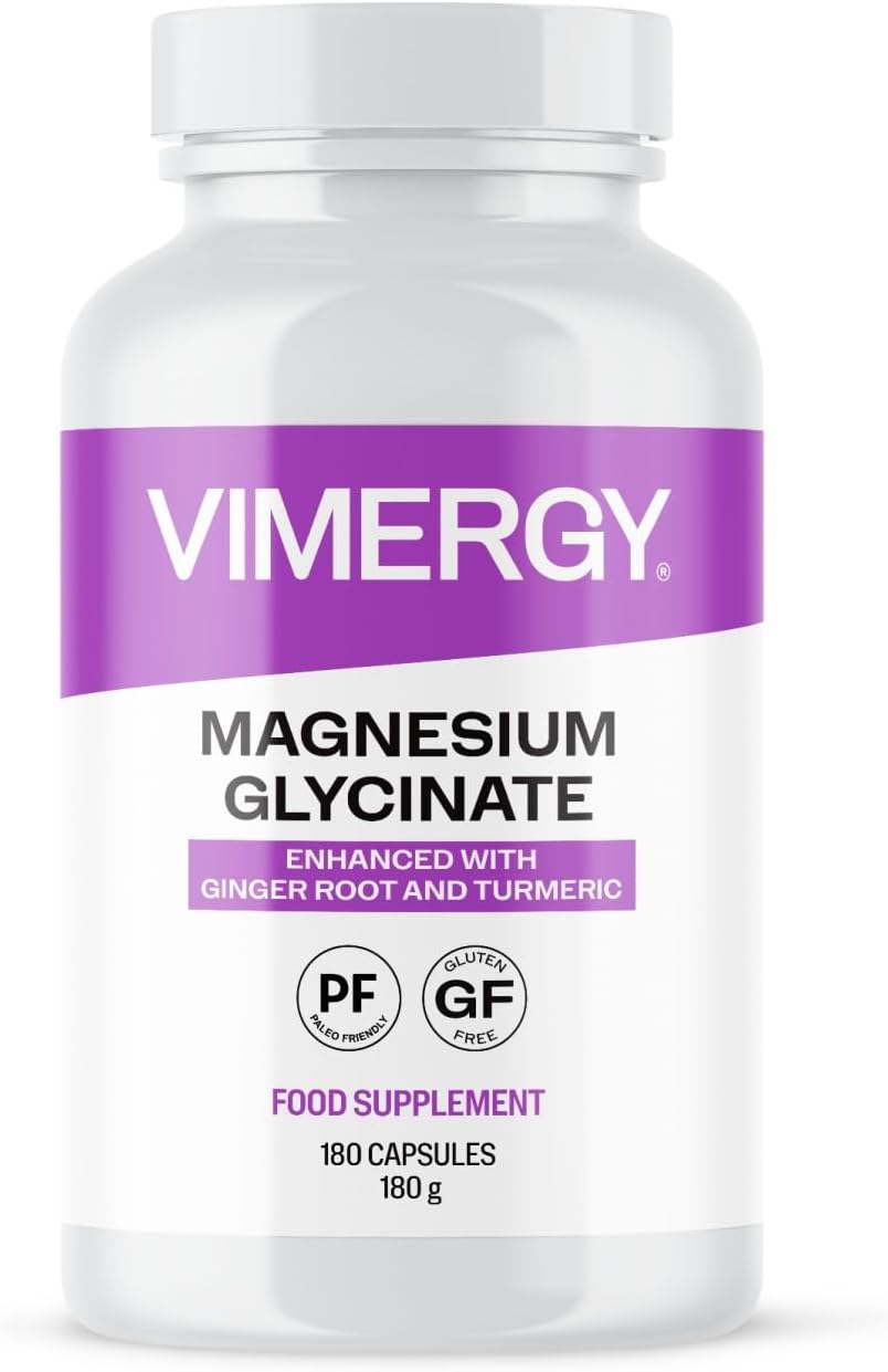 Magnesium Glycinate, High Strength, 180 Capsules