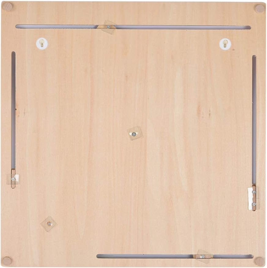 Kikumi Educational Weekly Calendar for Multipurpose Wooden Calendar Clock, Season, Cognitive Toy for Better Understanding the Concept of Time (L)