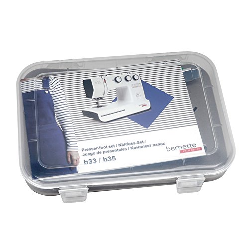 Bernette Nähmaschinen Nähfuß-Set 10-teilig B33 + B35