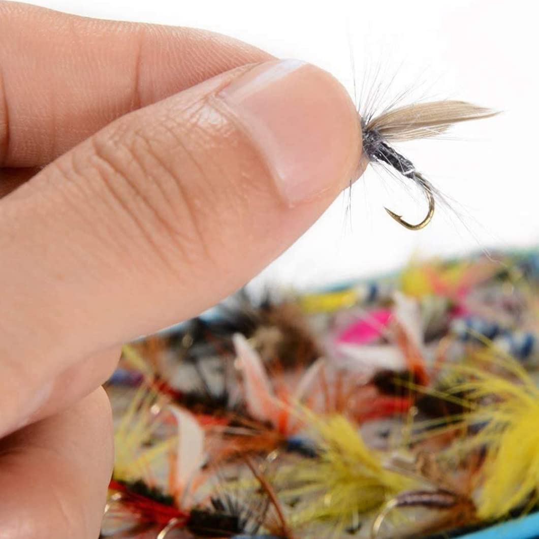 Mouche de Peche La Blanche CDC , imitation de manne . Vente Mouches
