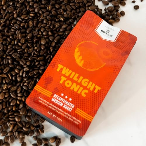 Brave Bean Coffee Company Twilight Tonic Café Descafeinado Tostado Medio miniatura 4