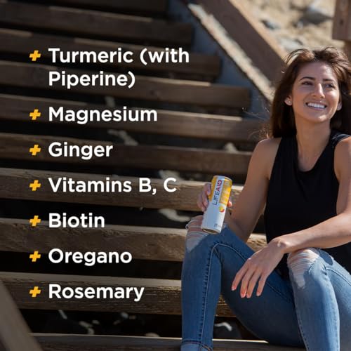 Image of LIFEAID Vitality Blend, Daily Vitamins, Healthy Soda Replacement, 100% Clean, Vegan, GF cans, 12 Fl Oz (Pack of 24)
