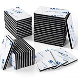 Molkor 60 Stück Klebepads Doppelseitig Extra Stark, Kleben Statt Bohren, 3mm Thick Black...