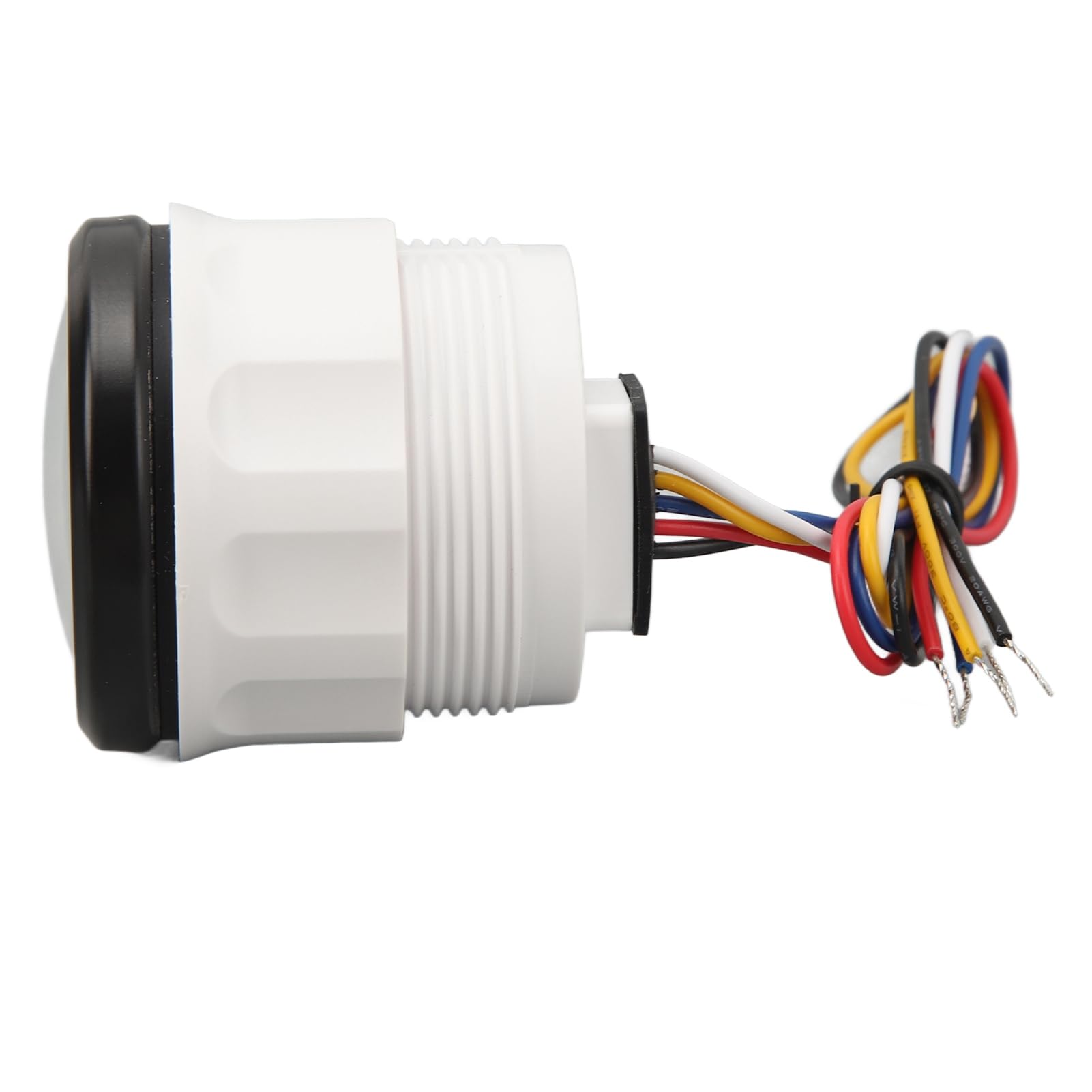 Boots-Trimmanzeige, 52 Mm, Boots-Trimmanzeige, Edelstahl, DC9 Bis 32 V UP DN, Marine-Trimm-Balance-Messgerät für Yachten, Marinesoldaten (Schwarzes Zifferblatt mit schwarzem