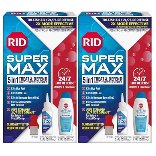 RID Super Max Lice Treatment Kit