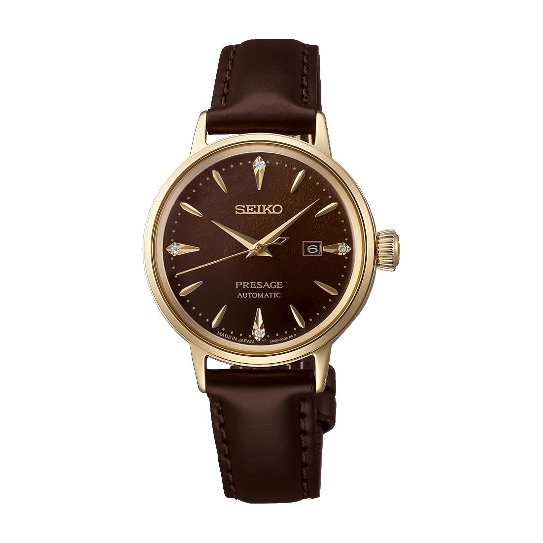 SEIKO ブラウンレザー 時計 SARJ007 セイコー プレザージュ - 高級腕時計 正規販売店 ハラダ