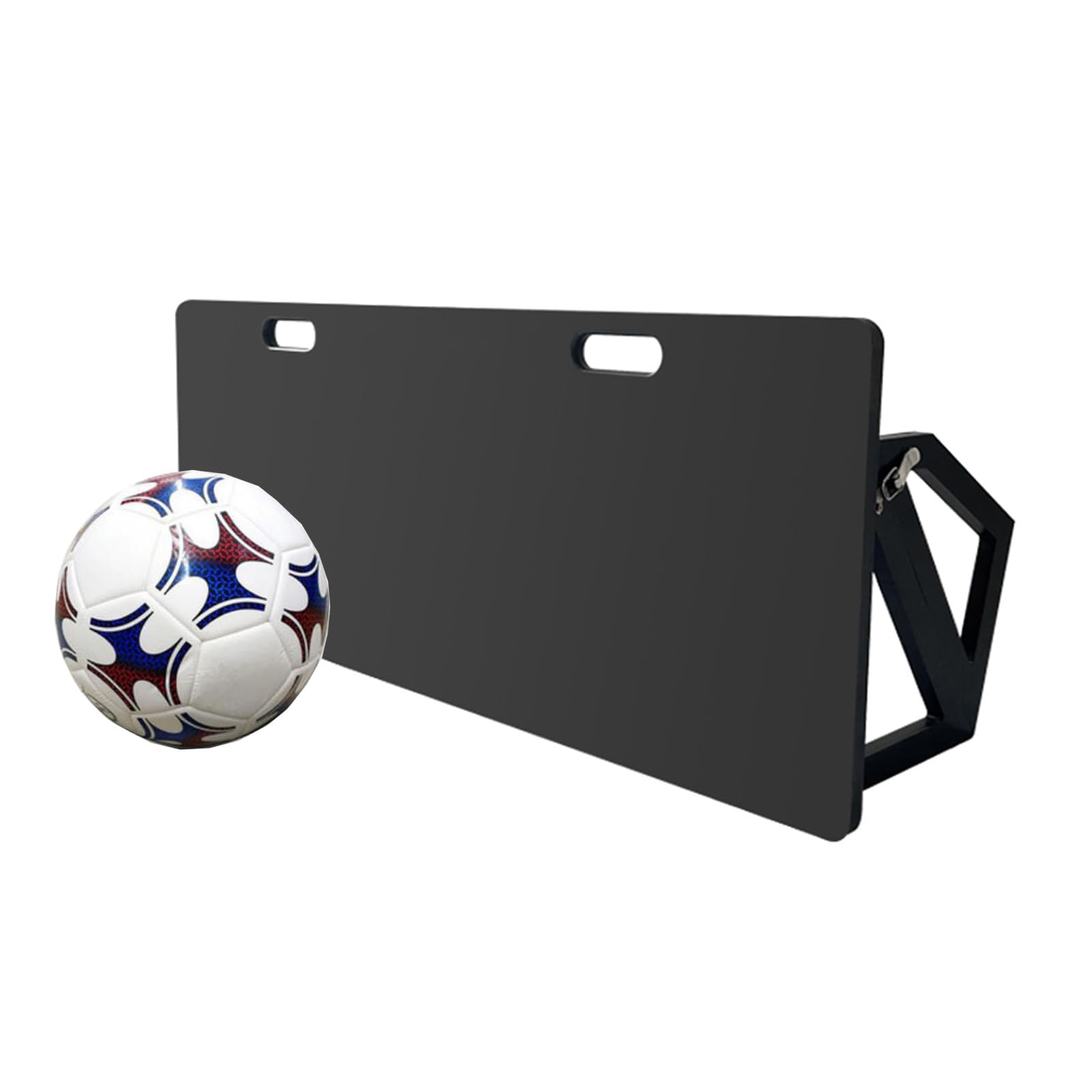 Gykozy Station Football Rebound Board,Dual Angle Football Rebounder Wall Board,Football Passing Accuracy Training Aid,For Passing And Control Skills Training