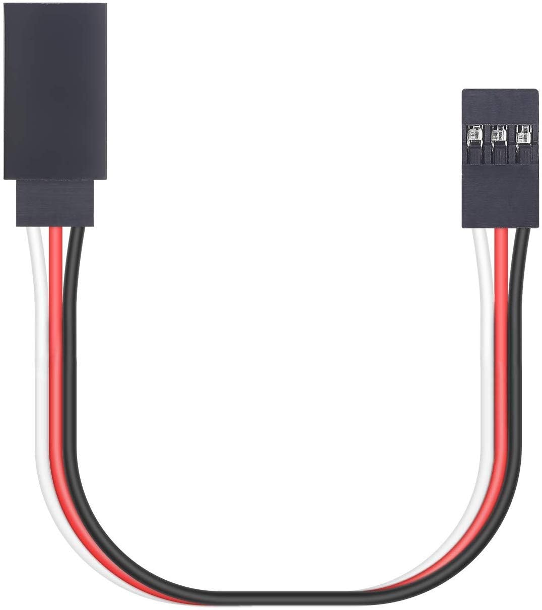 YUNIQUE GREEN-CLEAN-POWER 30 Pezzi Cavi Prolunga Servo JR/Futaba 3 Pin 10/15/30/50/60 cm Extension Cable 22AWG 60 Core per RC Drone, Auto, Aerei ed Elicotteri