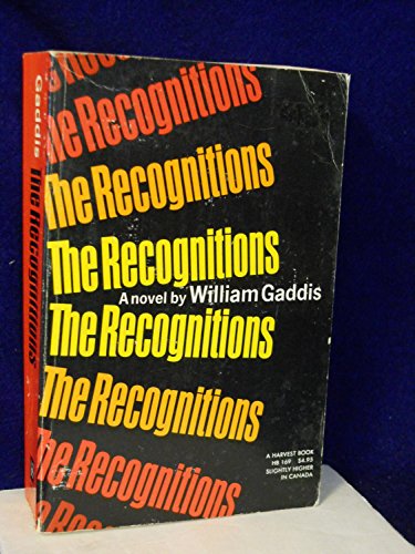 The recognitions, a novel. [Unknown] B007T3I7Z6 Book Cover