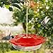 Juegoal 12 oz Hanging Hummingbird Feeder