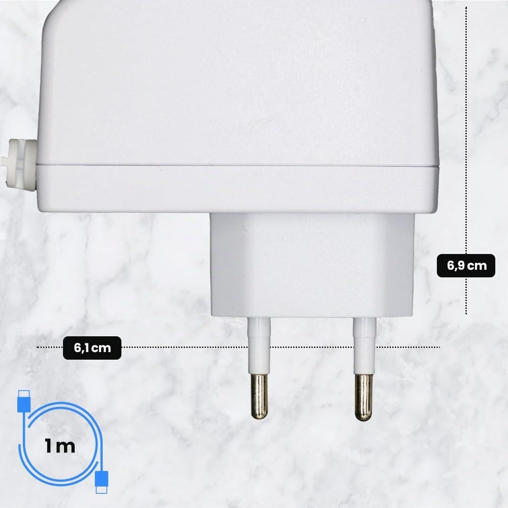 Anakel Home Alimentatore Caricabatteria RS-RH5664 Compatibile con Aspirapolvere Rowenta Air Force 360, 360 MAX, E 560, 560 Flex, Air Force All-IN-One 460, X-PERT Essential 260 | 29V, 600 mA