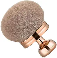 Pincel Kabuki Corporal Rose Gold – Aplicação Rápida e Uniforme de Base, Pós, Autobronzeador e Maquiagem Corporal