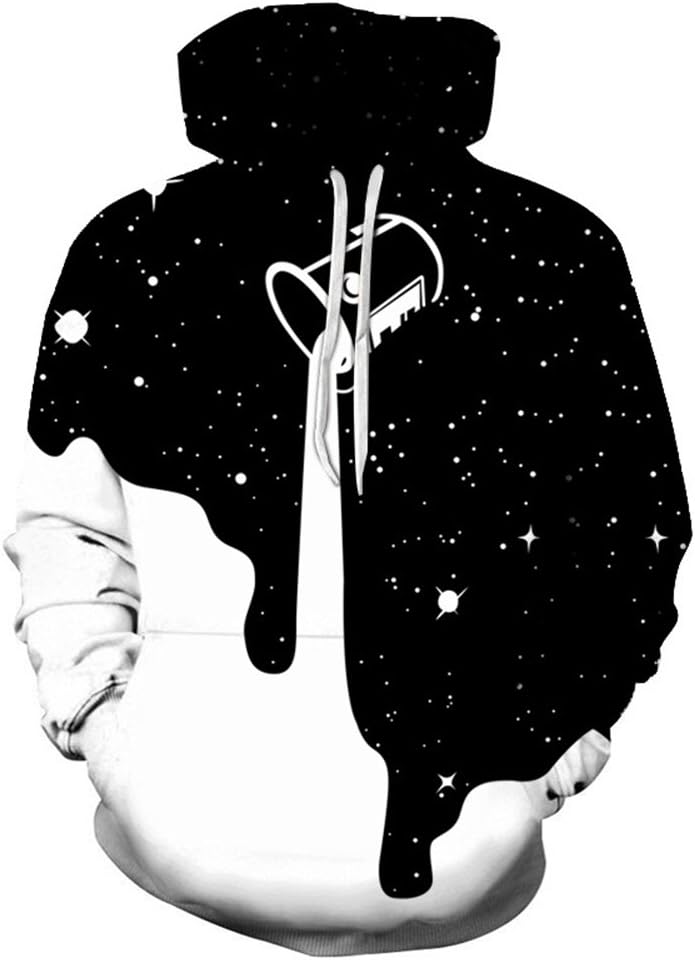 New 3D Digital Print Athletic Sweaters Hoodie Hooded Sweatshirts