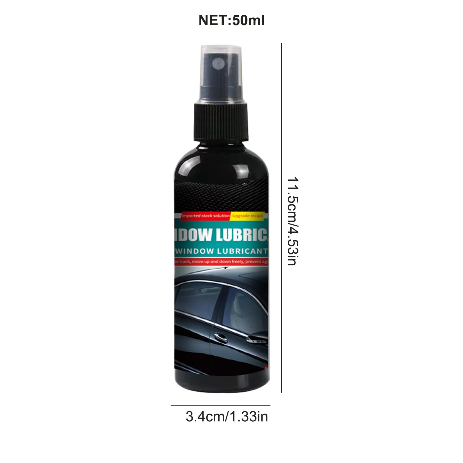 Automotive Window Lubricant Spray - Olio di ruggine portatile, lubrificante multiuso per auto, barche, camion, cerniere