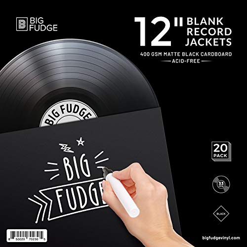 Big Fudge Pro Blank Album Jackets. …