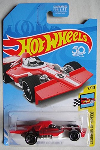 Amazon.com: Hot Wheels Legends of Speed 7/10, RED Formula