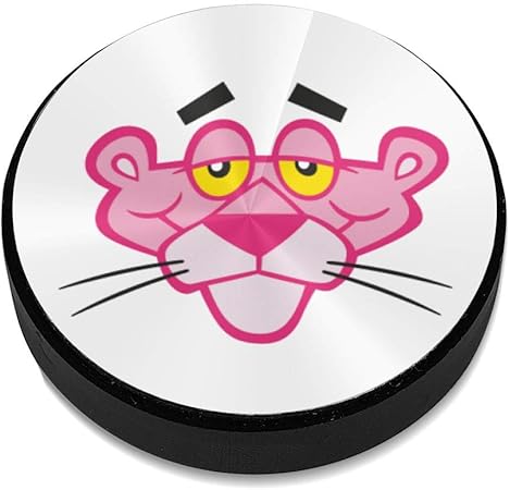 Amazon ピンクパンサーのアイコン1 車載ホルダー 超強磁力 マグネット式 粘着式 取り付け簡単 高級感 おしゃれ スマホスタンド 携帯電話ホルダー 車 バイク