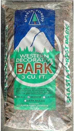 Amazon バーク 装飾用 ガーデンバーク マルチング エコ素材 ウエスタンバーク Mサイズ 徳用 85リットル 松の皮 園芸用シート