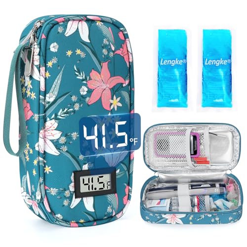 YOUSHARES Insulin Cooler Travel Case - TSA Approved Diabetic Medication Pen Cooling Bag with...