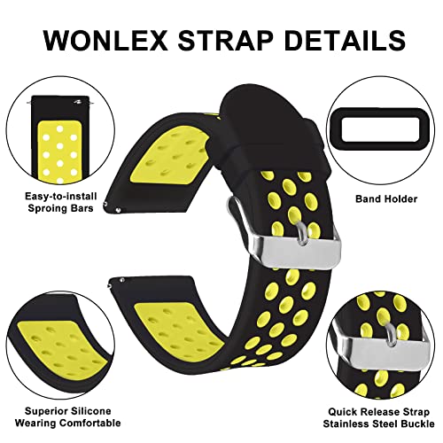 Bracelet de montre en silicone premium à texture douce et boucle robuste en acier