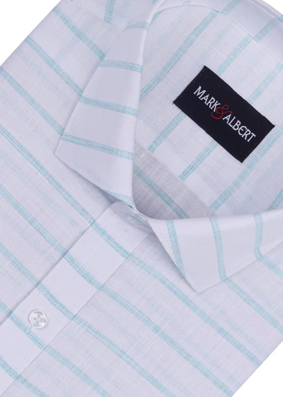 Image of Men's Half Sleeve Linen Shirt