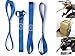 Produktbild ZYTC 12" 4 Stück Motorrad Bike-Lashing Zurrschlaufen Weich Spanngurt Tie Down Straps 2272Lb Doppelschlaufen Zurrschlaufen für Truck, ATV, UTV, Motorcycle and Dirt Bike (Blau)