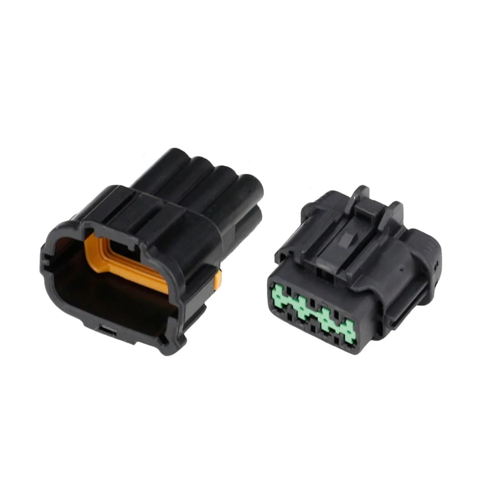 Lot de 5 connecteurs étanches en plastique 8 broches d'origine avec fiche terminale DJ7089A-2.2-11/21 8P (prise femelle)