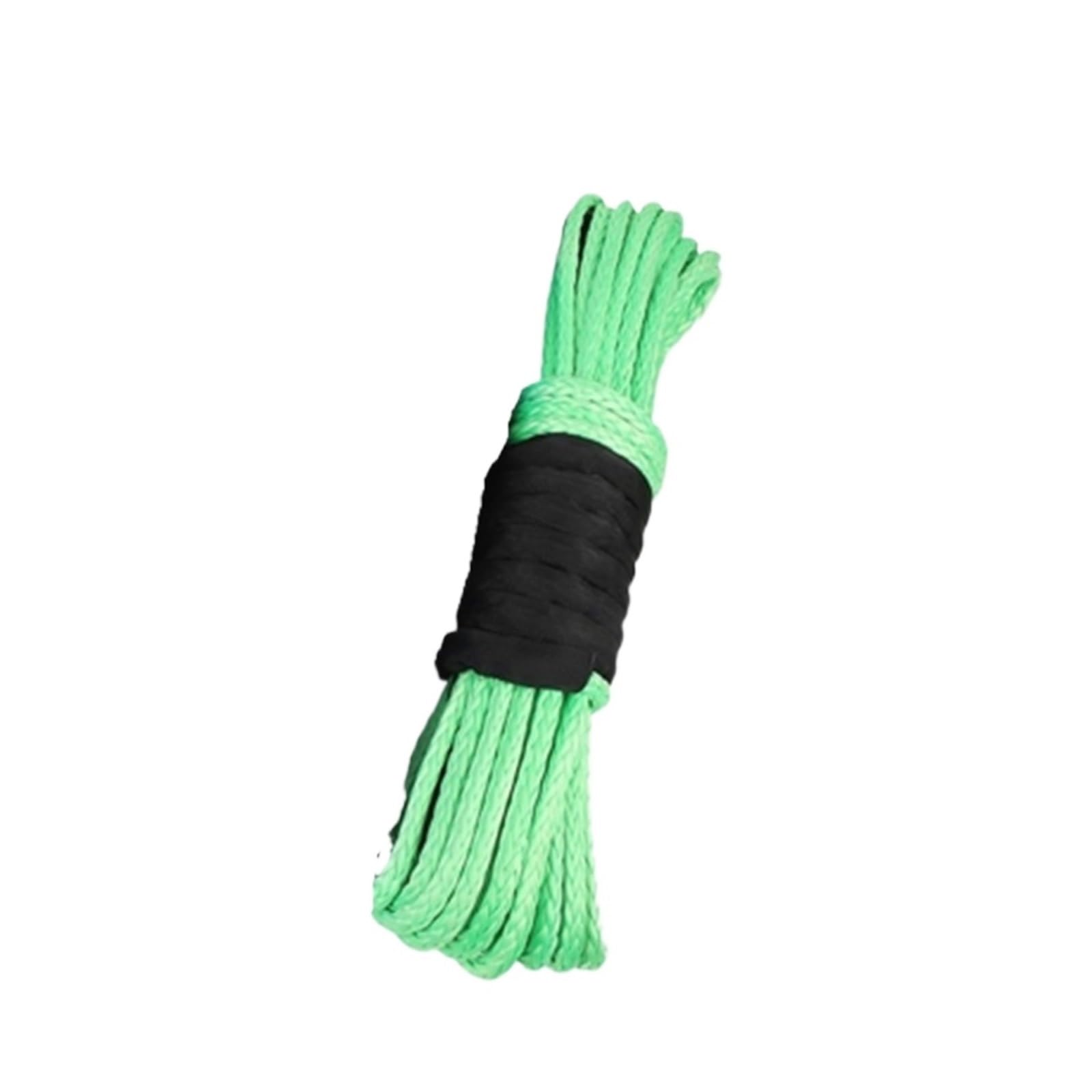 Do samochodów ciężarowych, przyczep, SUV-ów Lina Do Wyciągarki, Syntetyczna Terenowa O Wymiarach 10 Mm X 30 Metrów, SUV-ów ATV UTV(Blue)