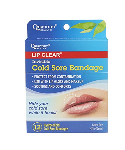 Quantum Health Lip Clear Invisible Cold Sore Bandage, To Help Soothe, Protect,