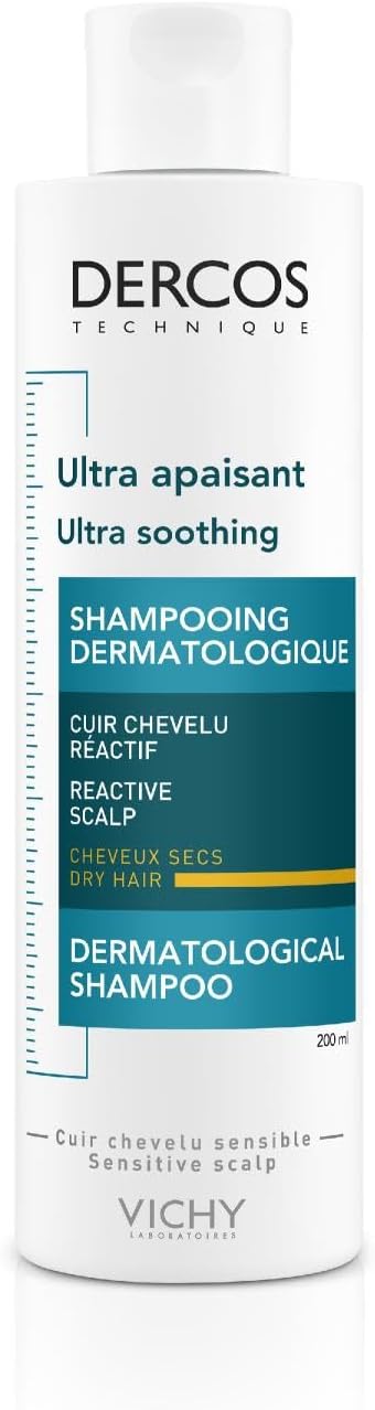 Vichy Dercos Shampoo Ultra Lenitivo, 200 ml