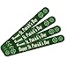 Happy St. Patrick Day Double-Sided Nail File Emery Board Set 4 Pack