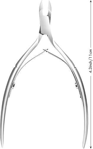 Miniatura 7 de Cortador de cutículas, cortador de cutículas duradero, cortaúñas de uñas de acero inoxidable, tijeras de cutícula de acero inoxidable, herramientas