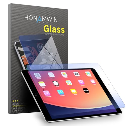 HONAMWINPRO Anti Blue Light Screen Protector for iPad (Care for the EYEs) (Improve Sleep) Tempered Glass Screen Protector (iPad Mini 3 2 1)