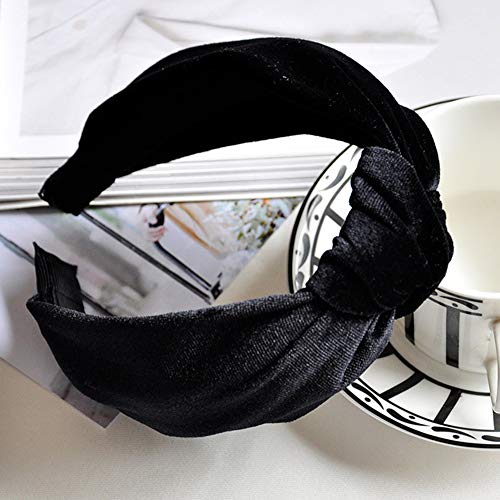 Uyhghjhb Fascia per capelli oro velluto Fascia per...