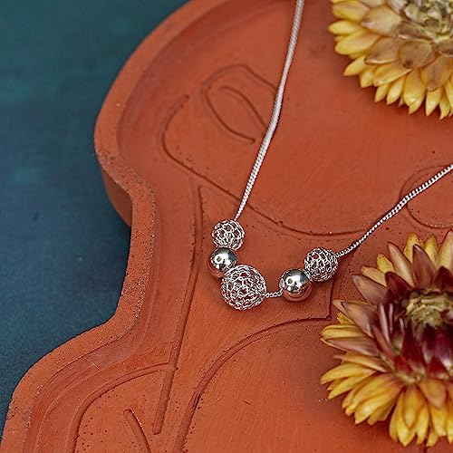 Collar de plata de ley 925 Tuscany Silver para mujer de 41 cm 2