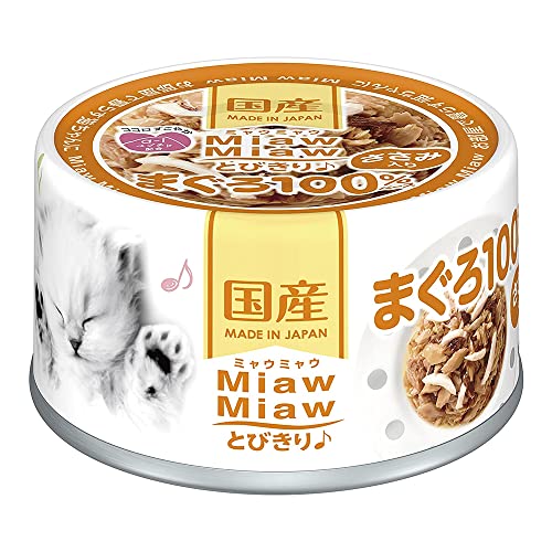 MiawMiawとびきりまぐろ ささみ入りまぐろ 60g×24缶