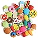 Mr. Pen- Food Erasers, Erasers, 30 Pack, Puzzle Erasers, Take Apart Erasers, Fruit Erasers, Pull Apart Erasers, Erasers for Kids, Fun Erasers, Gifts for Kids, Prizes for Kids Classroom, Pencil Erasers
