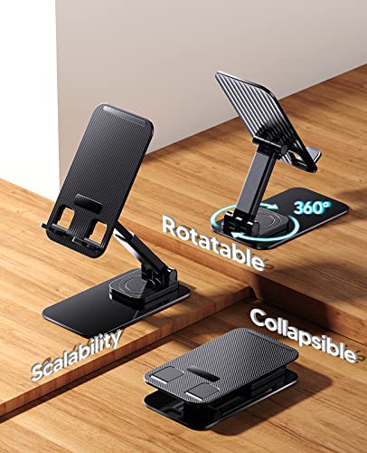 KEUASX Adjustable Rotatable Cell Phone Desk Stand #TOP8