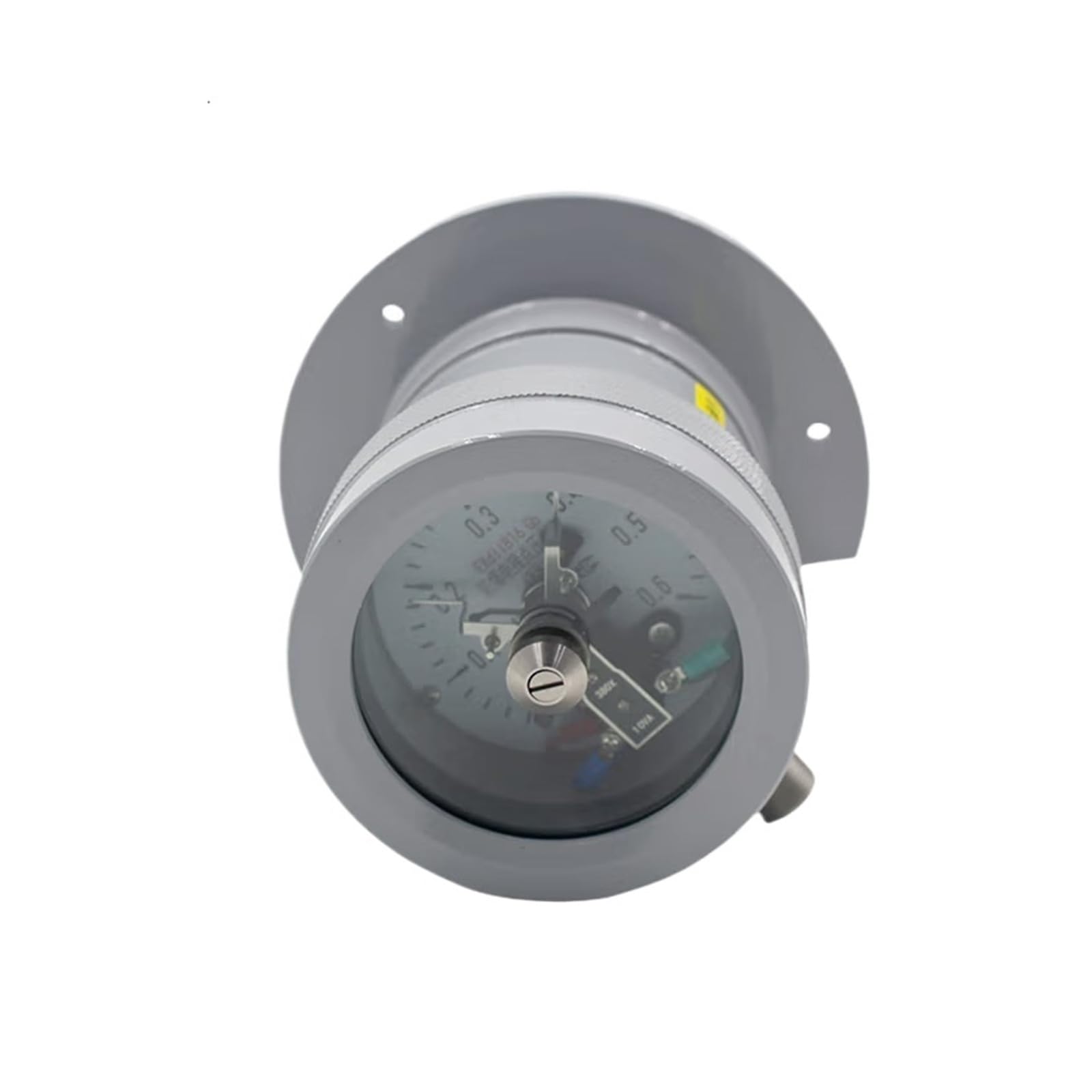 Manómetro de contacto eléctrico a prueba de explosiones, con dial radial de 100 mm, para presión negativa de vacío, presión de agua y aire, instrumento mecánico de precisión de -0,1-0 MPa (0-0,16 MP