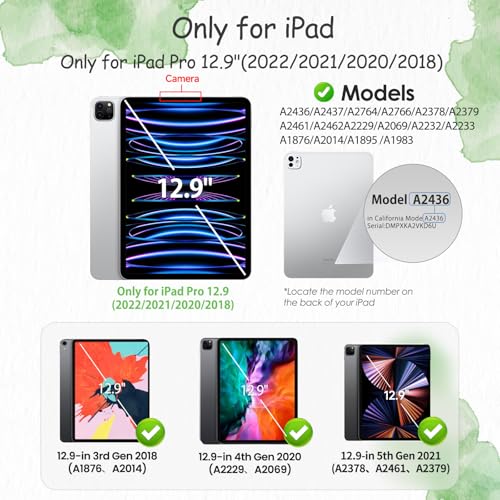 Image of PandaShield 2-Pack Paper-feel Screen Protector Easy-Installation Box for iPad Pro 12.9 inch 6th /5th /4th /3rd,Matte,Write and Draw like on Paper,Bubble Free,Anti-Glare,Scratch Resistant,Apple Pencil Support