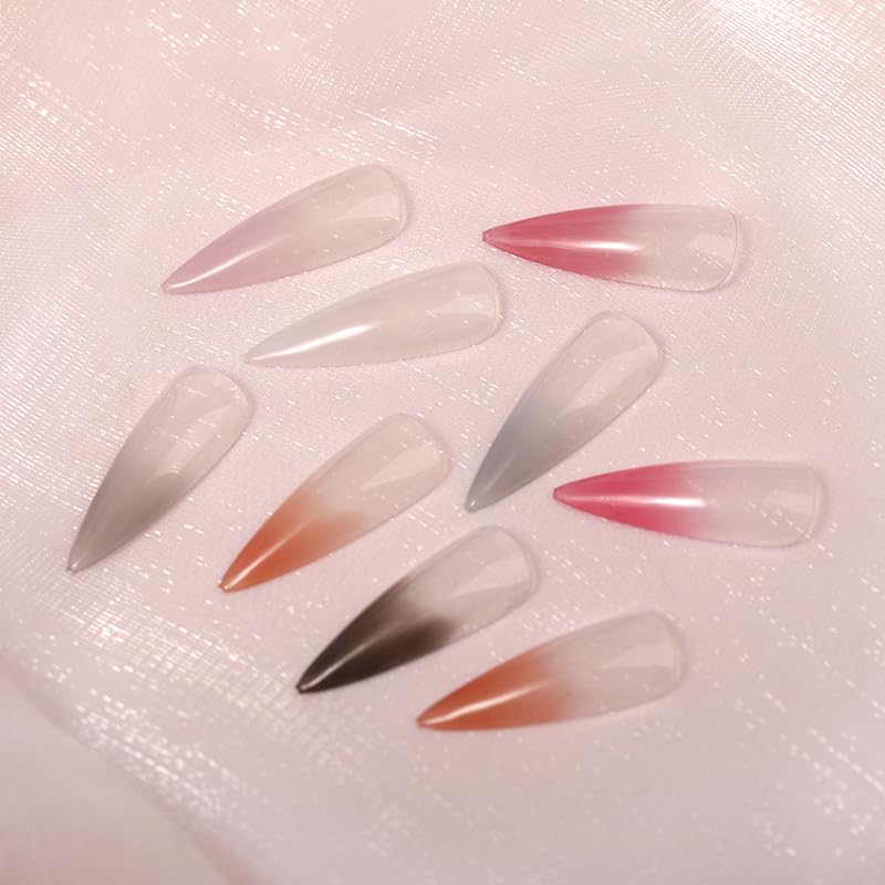 9-Color Gitter Pastel Chrome Nail Art Set - Image 3