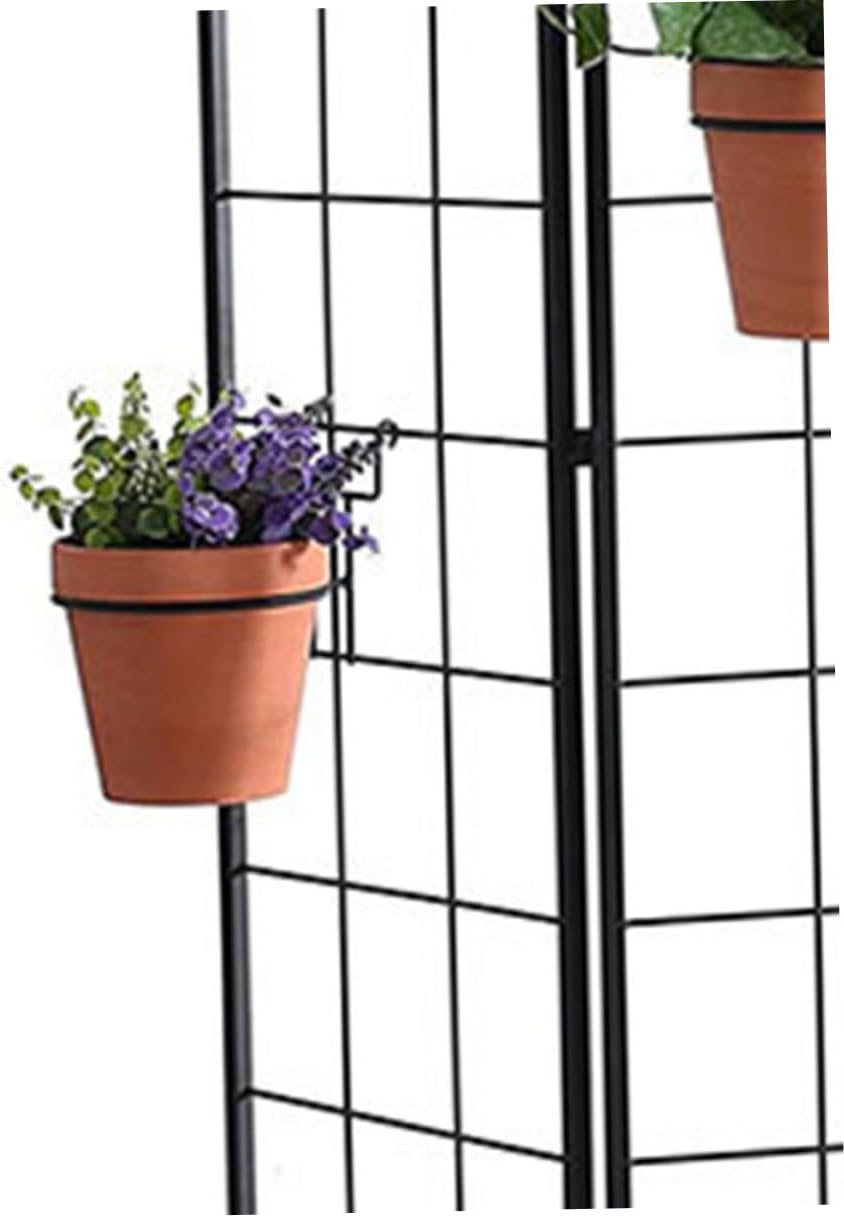 2pcs Sturdy Iron Planter Hangers Wall Mount Planters Ceiling Hangers for House Plants Balcony Decor Live Plants