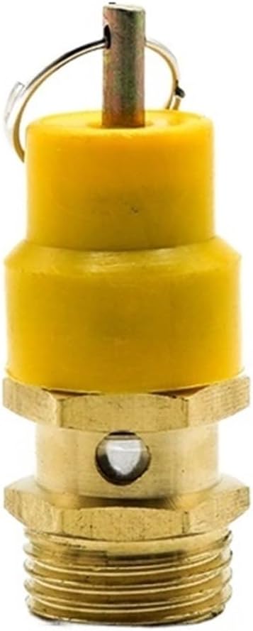 1/8" 1/4'' 3/8" 1/2" BSP 8kg 120Psi Air Compressor Safety Relief Valve Pressure Release Regulator for Pressure Piping/Vessels (Color : 04, Size : 5KG)