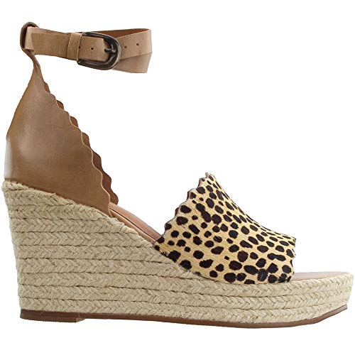 Matisse Womens Roma Leopard Espadrille Sandals Sandals Casual - Brown - Size 7 B