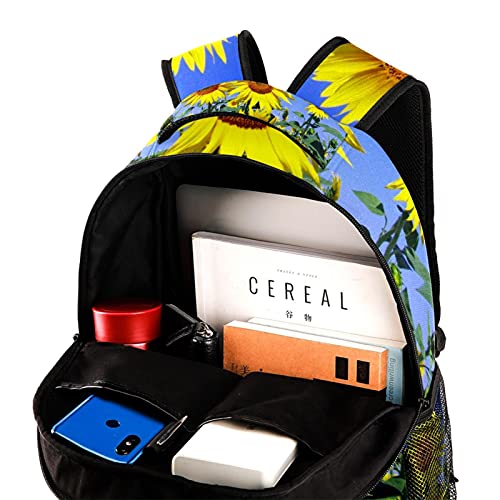 Sac à dos décontracté femme grande capacité fleurs multicolore