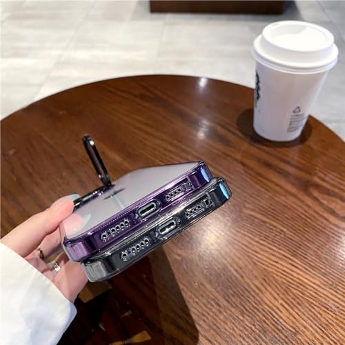 Coque antichoc acrylique pour iPhone 14 Plus à béquille intégrée - 6